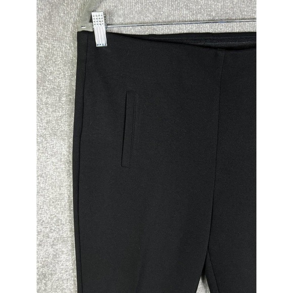 Chicos‎ Pull On Elastic Waist Pants Womens Size 1 US Size 8 Stretch Black - Picture 6 of 11